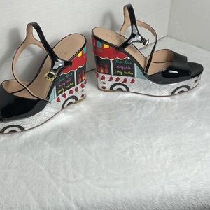 Kate Spade taco truck / viva el taco wedge collection